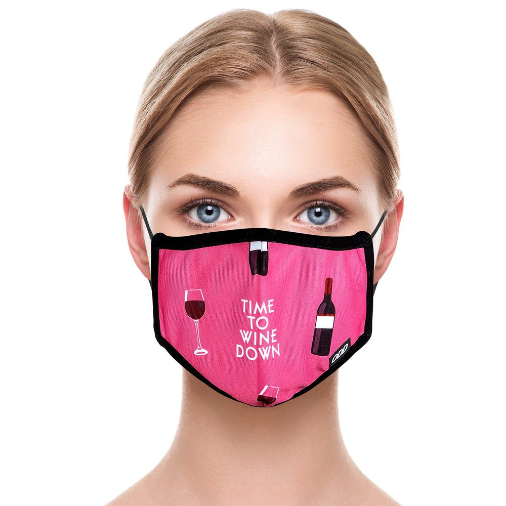 Adult Face Mask - Wine Time