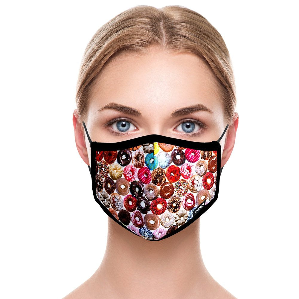 Adult Face Mask - Donuts