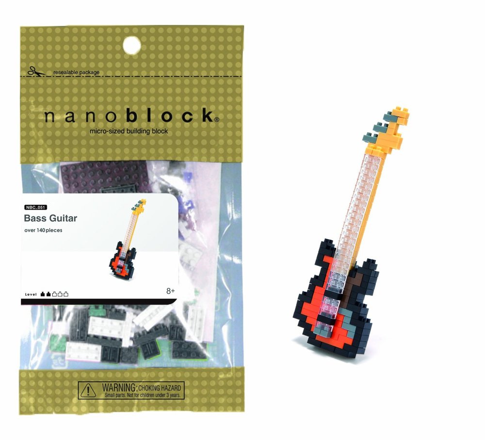 Nanoblock - Electric Bass Guitar