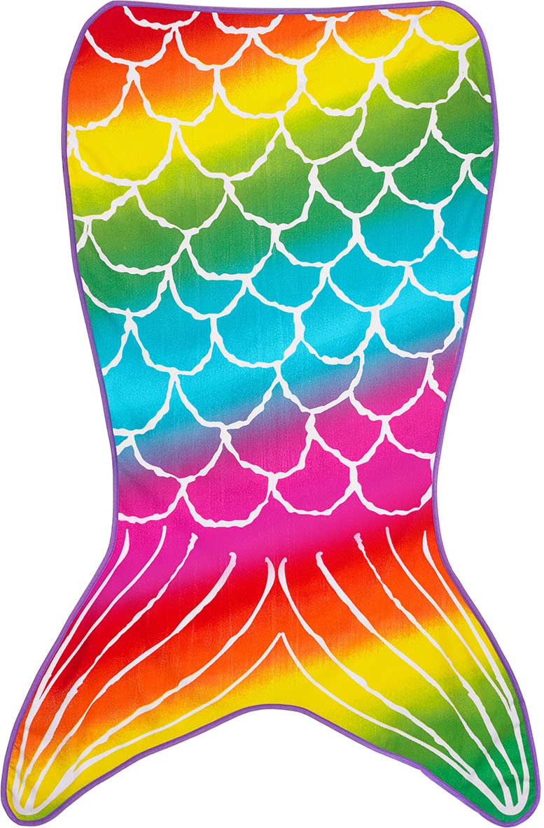 Mermaid Tail Beach Blanket