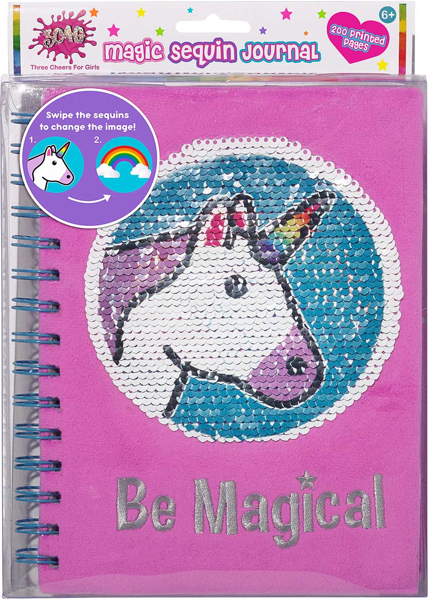 Unicorn Magic Sequin Journal