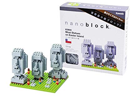 Nanoblock - Moai Statues Easter Island