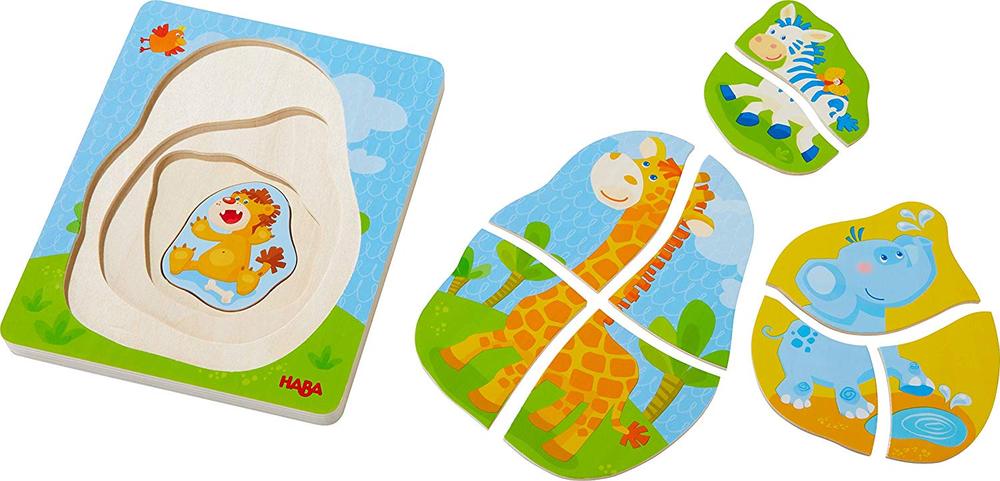 Wild Animals Wooden Puzzle