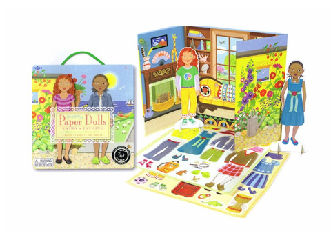 Paper Dolls Sasha and Jasmine