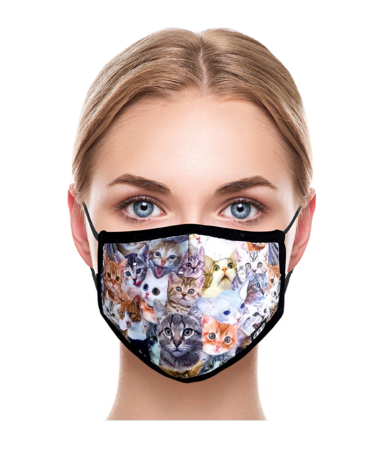 Adult Face Mask - Cats