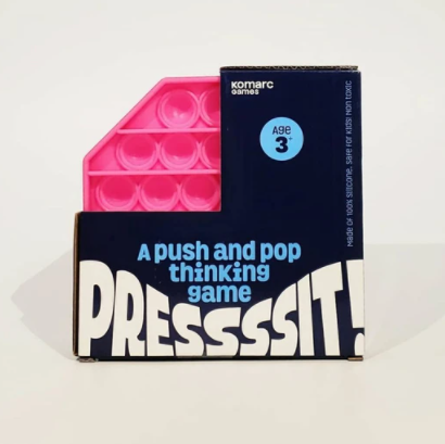 Push and Pop Pink Hexagon