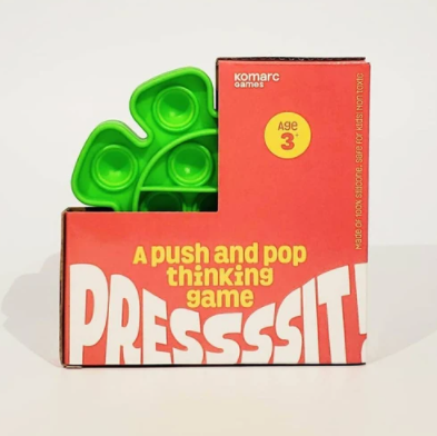 Push and Pop Green Flower