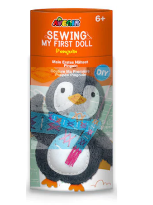 Sewing My First Doll - Penguin