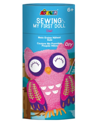 Sewing My First Doll - Owl