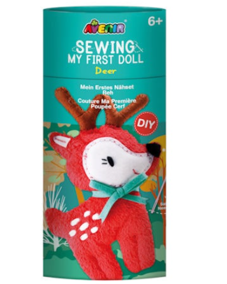 Sewing My First Doll - Deer