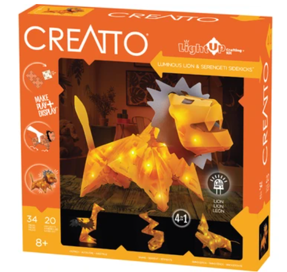 Creatto: Luminous Lion & Serengeti Sidekicks