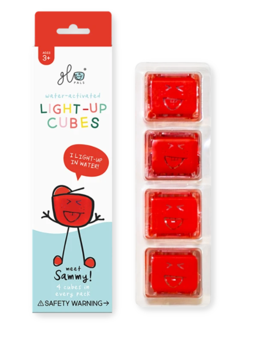 Glo Pals Sammy - Red Light Up Cubes