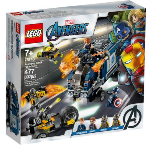 76143 Avengers Truck Takedown