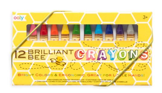 Brilliant Bee Crayons 12cnt