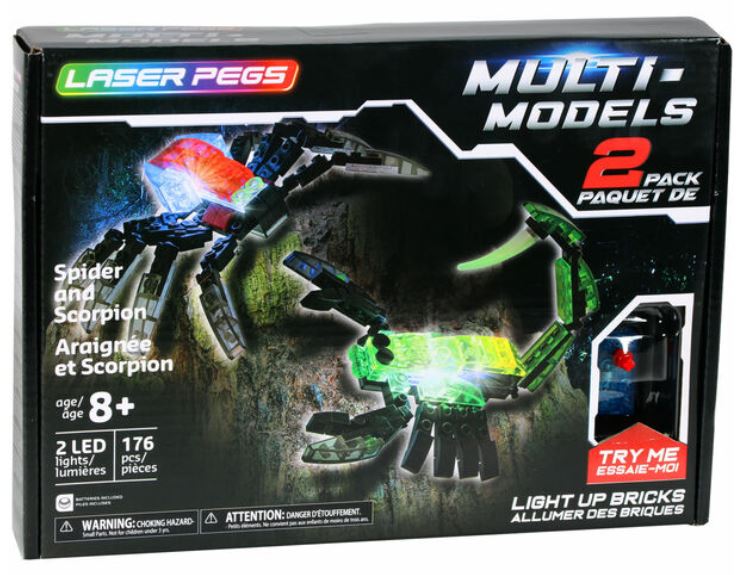 Laser Pegs Spider & Scorpion