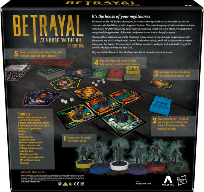 Betrayal at House on the Hill 3rd Edition