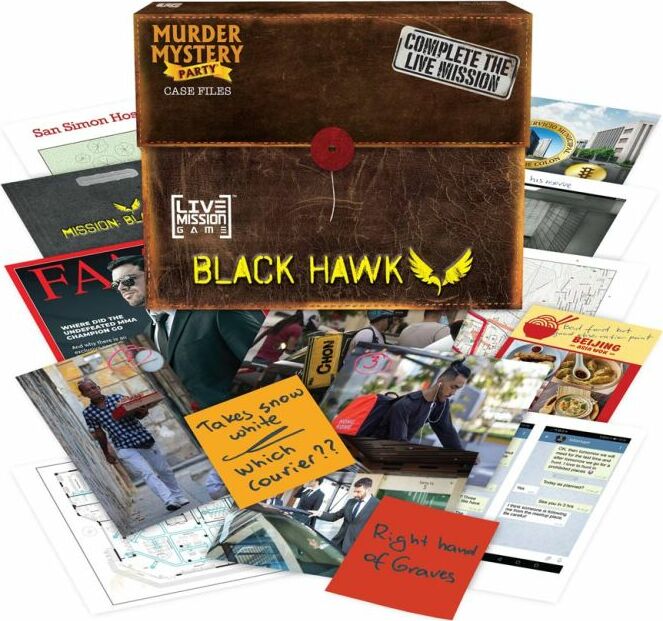 Murder Mystery Party Case Files: Mission Blackhawk