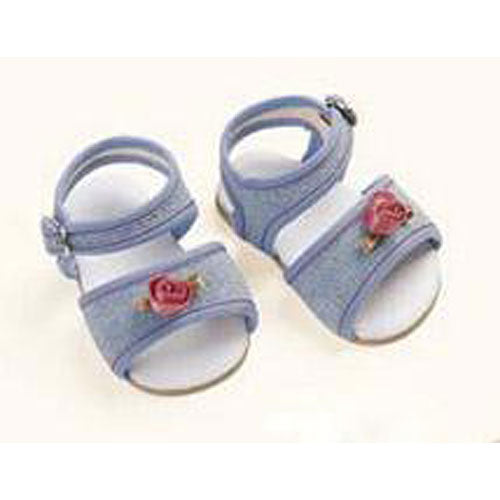 Blue Sandals