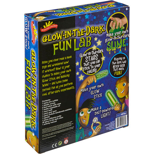 Scientific Explorer Glow in the Dark Fun Lab