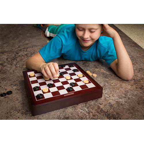Ideal Premium Wood Cabinet Checkers