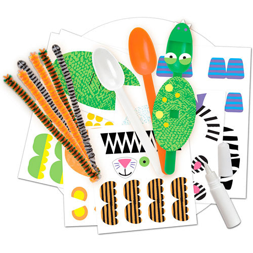 3 Spoon Critters Pop Crafts