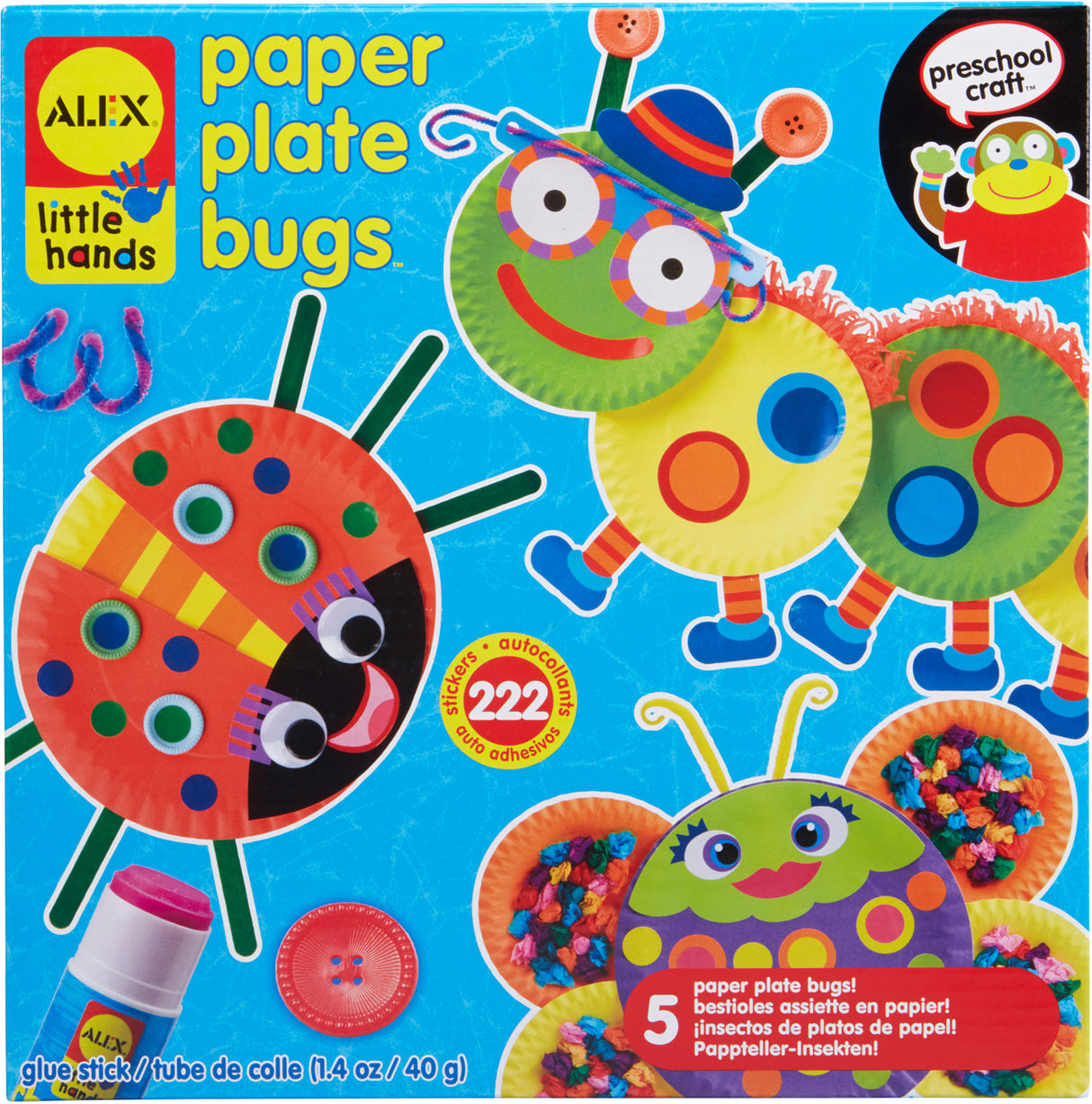 paper plate bugs