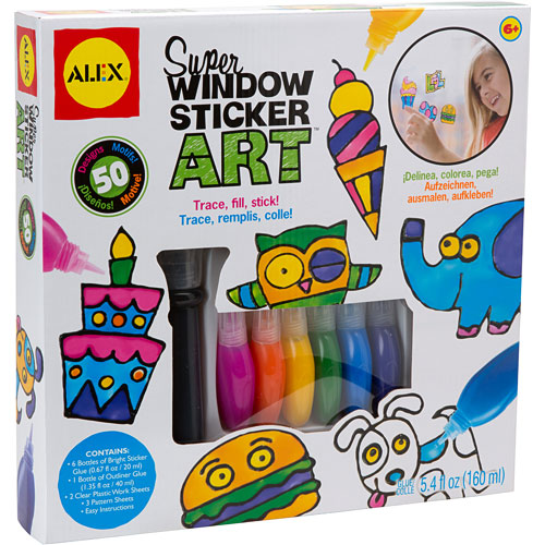 ALEX Toys Craft Super Window Sticker Art