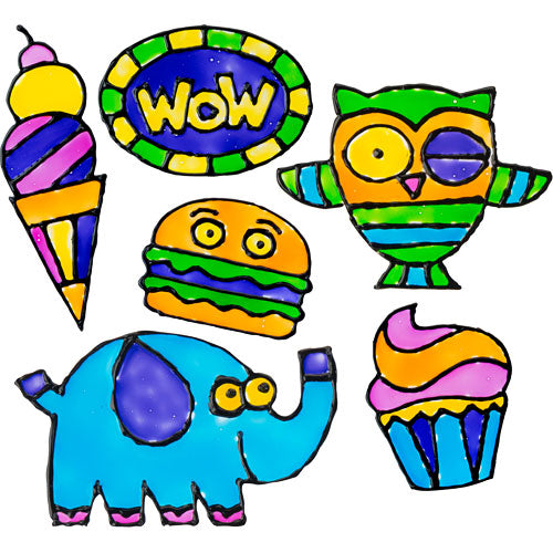 ALEX Toys Craft Super Window Sticker Art