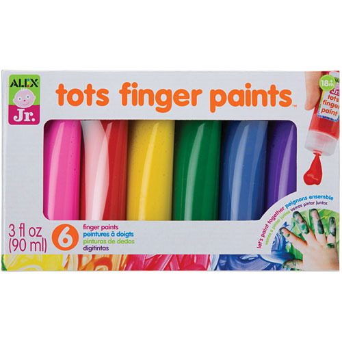 ALEX Jr. 6 Tots Finger Paints
