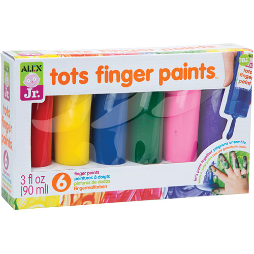 ALEX Jr. 6 Tots Finger Paints