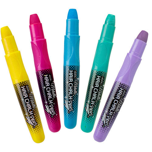 ALEX Toys Spa 5 Metallic Hair Chalk Pens