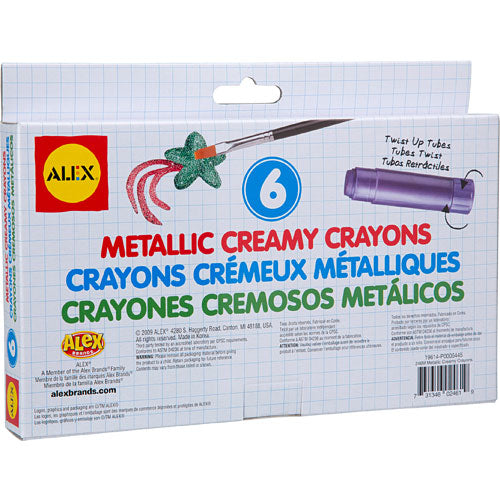Metallic Creamy Crayons