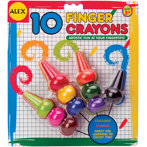 Finger Crayons 10ct