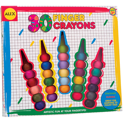 Finger Crayons 10ct