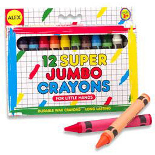 Super Jumbo Crayons 12ct