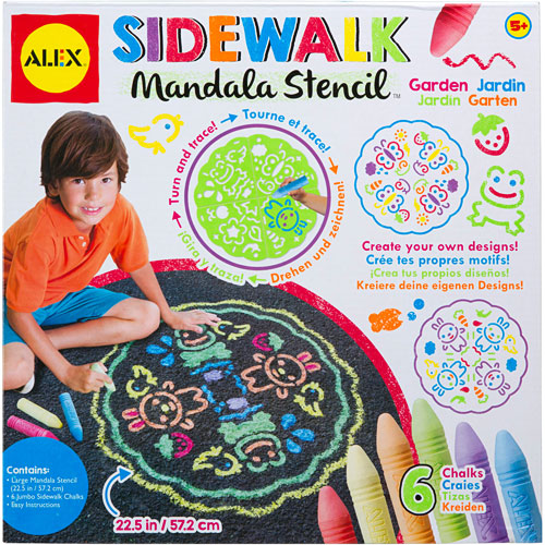 ALEX Toys Artist Studio Sidewalk Mandala Garden