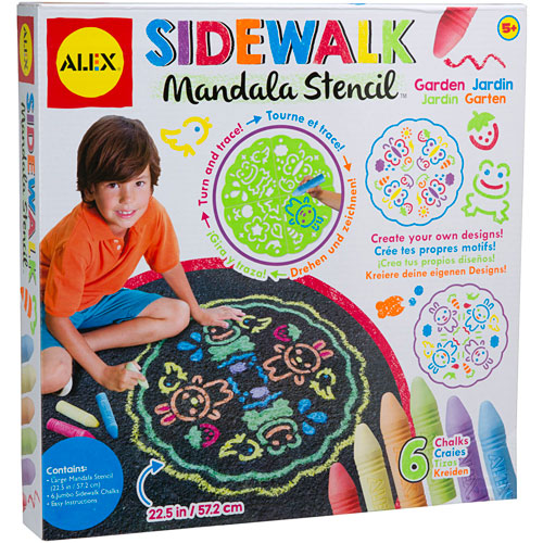 ALEX Toys Artist Studio Sidewalk Mandala Garden