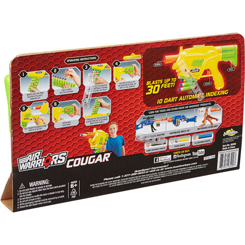 Buzz Bee Toys Air Warriors Cougar Blaster