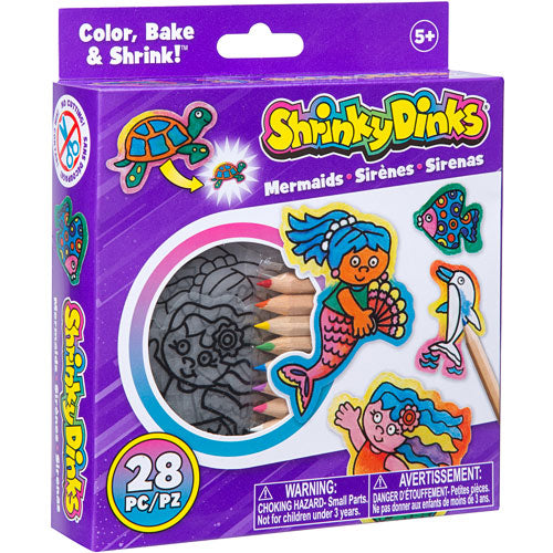 Shrinky Dinks Mermaids