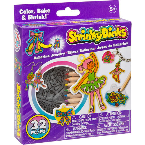 CLEARANCE Shrinky Dinks Ballerina Jewelry