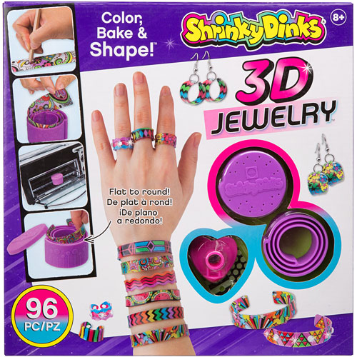 Shrinky Dinks Bake and Shape 3D Jewelry