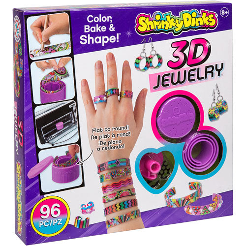 Shrinky Dinks Bake and Shape 3D Jewelry