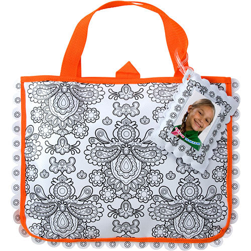 color a tote bag