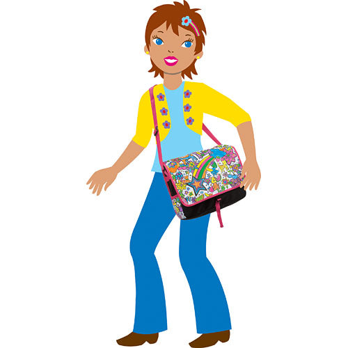 COLOR A MESSENGER BAG