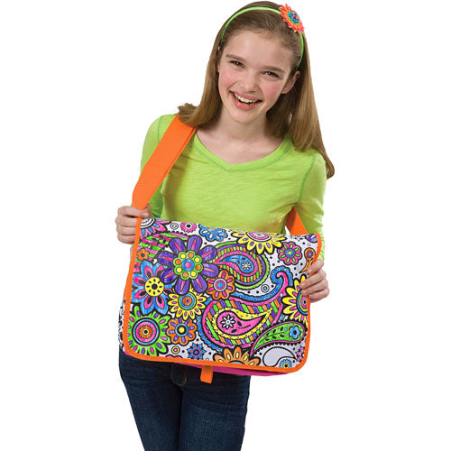 Color a Flower Bag