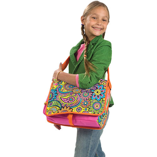 Color a Flower Bag
