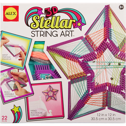 ALEX Toys Craft 3D Stellar String Art