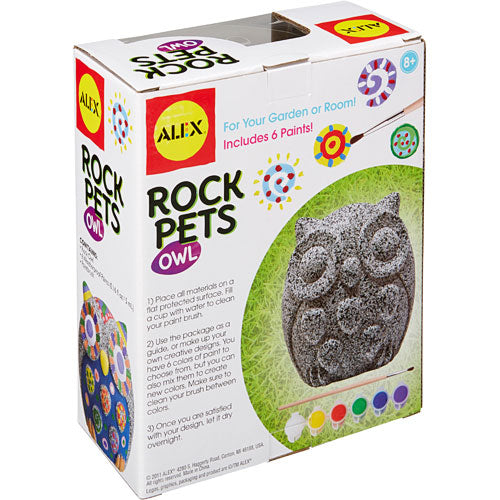 ALEX Toys Craft Rock Pets Owl