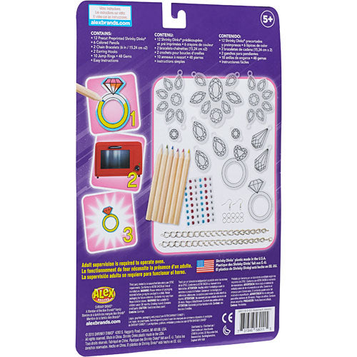 Shrinky Dinks Statement Jewelry Kit
