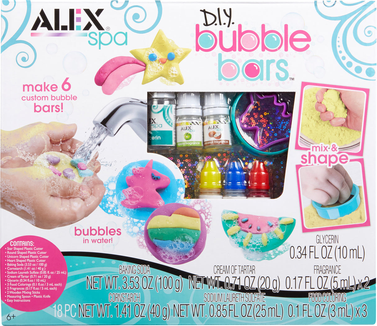 ALEX Spa DIY Bubble Bars